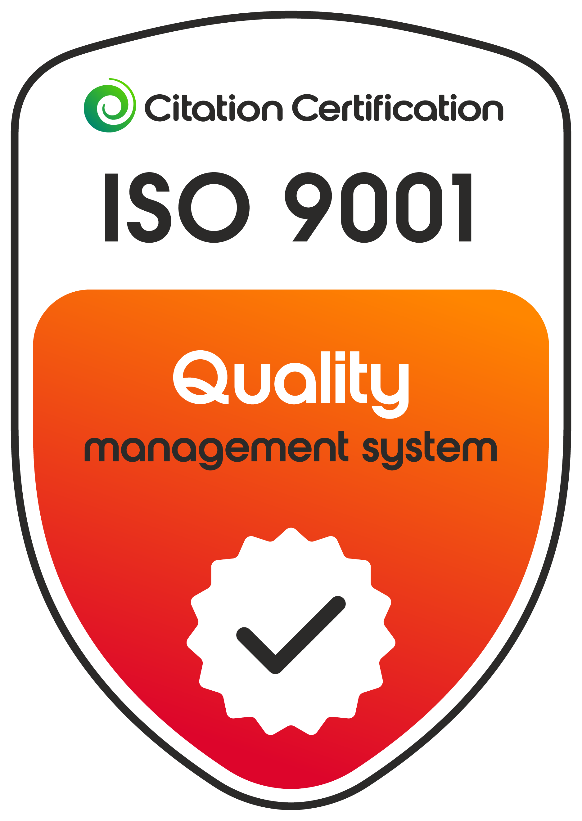 ISO 9001 Quality Management System Certification