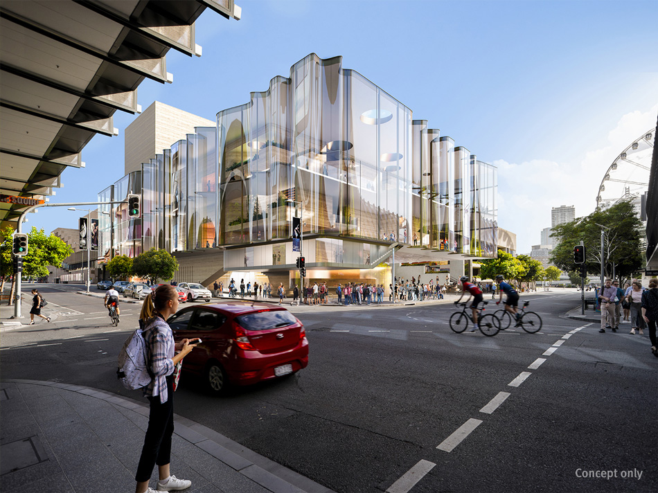 Cultural civic structural steel